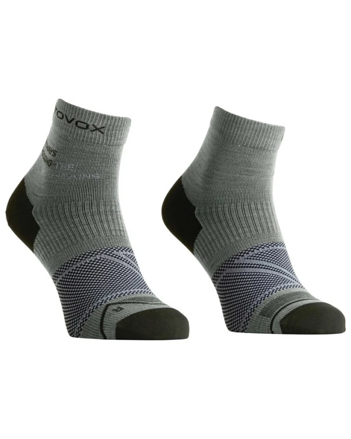 Ortovox - Alpine Light Quarter Socks - Wandersocken Gr 39-41 grau