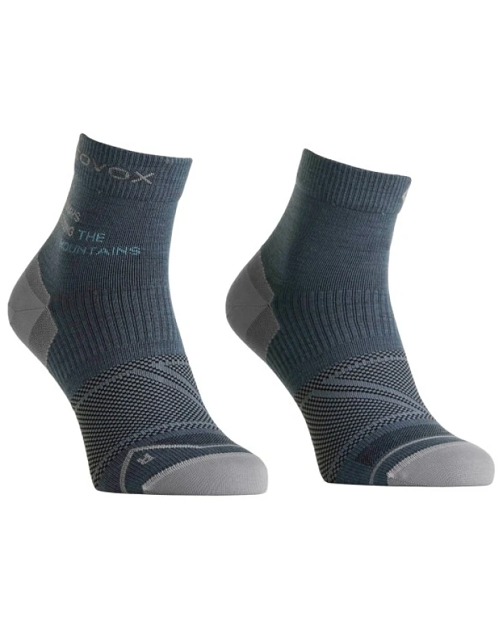 Ortovox - Women's Alpine Light Quarter Socks - Wandersocken Gr 35-38 blau