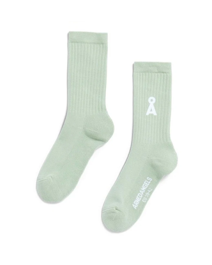 ARMEDANGELS - Saamus Bold Socks - Multifunktionssocken Gr 43-46 grün