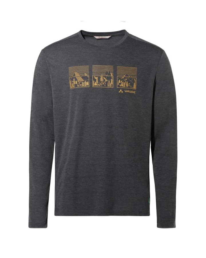 Vaude - Rosemoor L/S T-Shirt III - Longsleeve Gr M grau