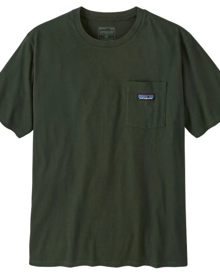Patagonia - Regenerative Cotton Lightweight Pocket Tee - T-Shirt Gr S oliv