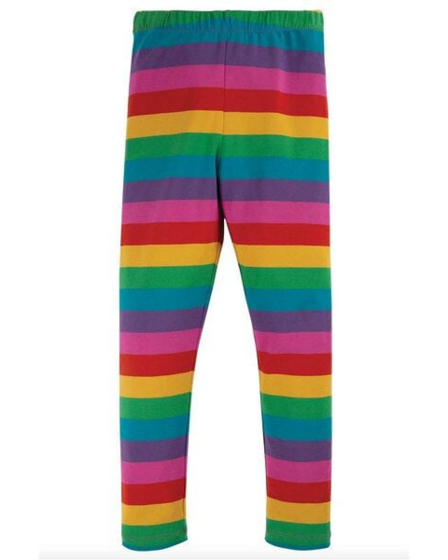 Frugi Bunte Mädchen Leggings aus Bio-Baumwolle – Ansicht 2