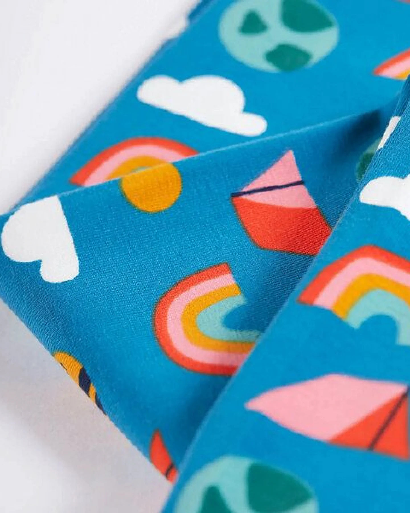 Frugi Bunte Mädchen Leggings aus Bio-Baumwolle – Ansicht 3