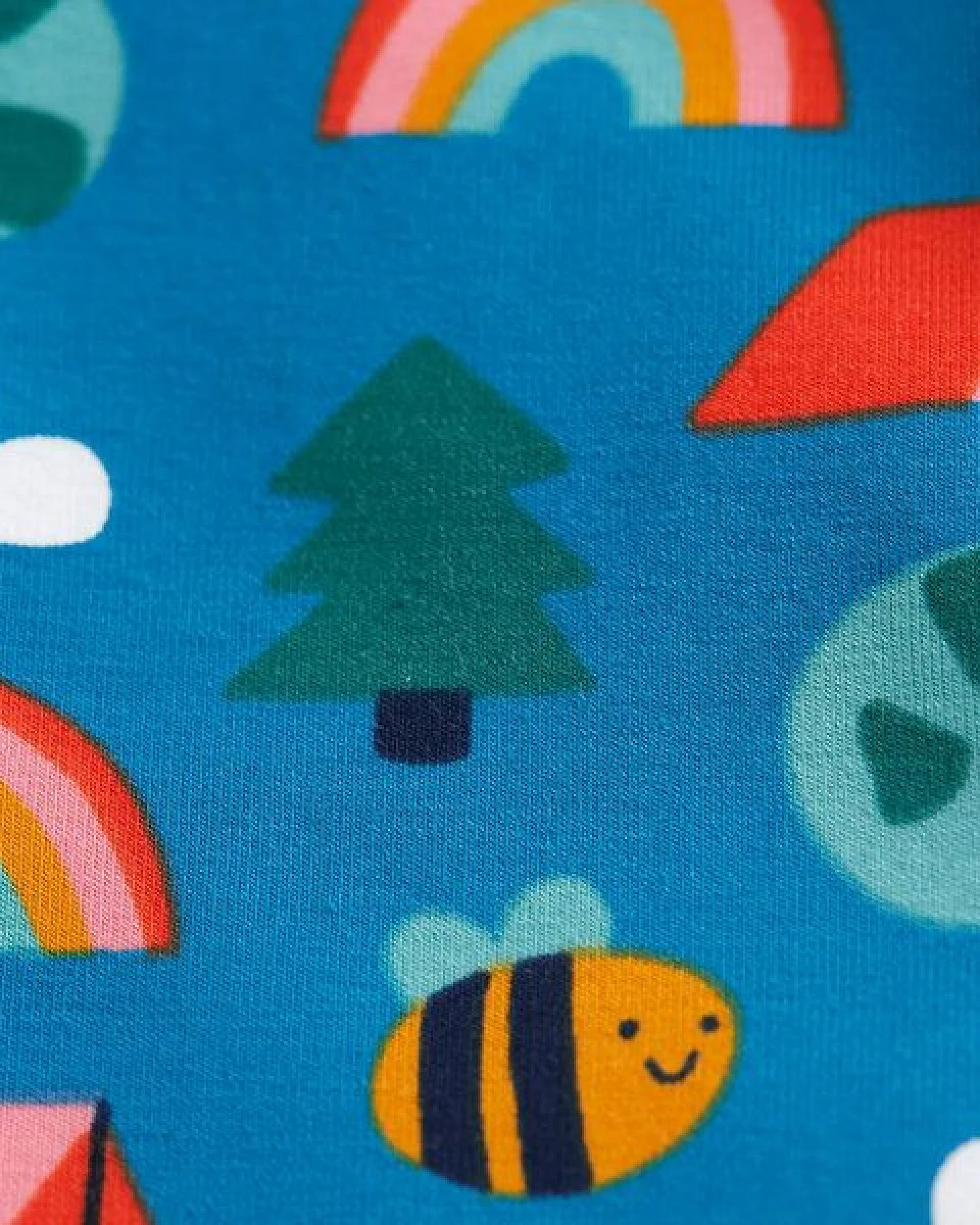 Frugi Bunte Mädchen Leggings aus Bio-Baumwolle – Ansicht 4