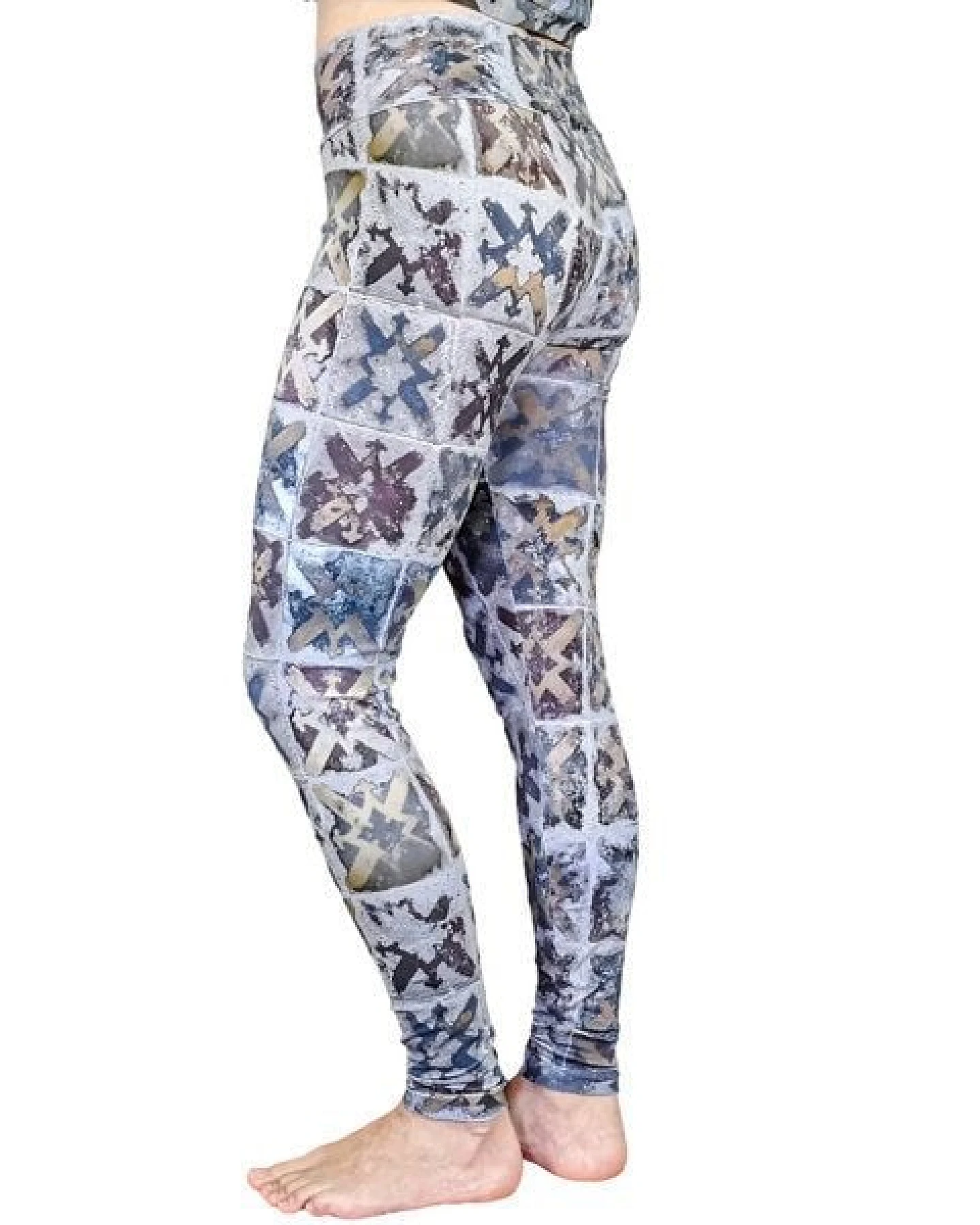 Bio Jersey Print Leggings liebewicht – Ansicht 3