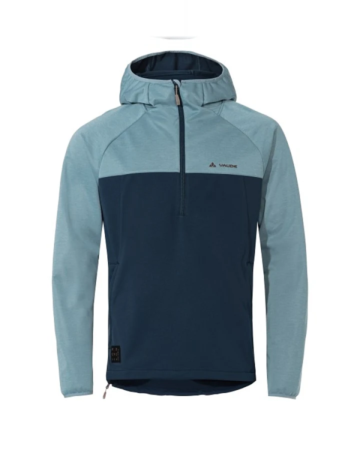 Vaude - Tremalzo Softshell HZ Jacket - Softshellpullover Gr S blau/türkis