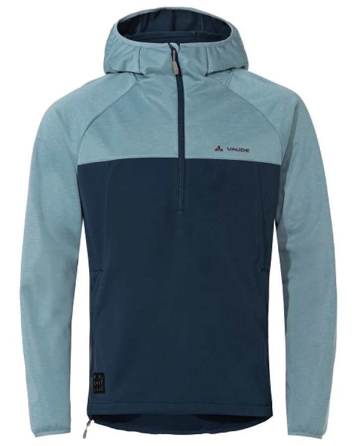 Vaude - Tremalzo Softshell HZ Jacket - Softshellpullover Gr M blau/türkis