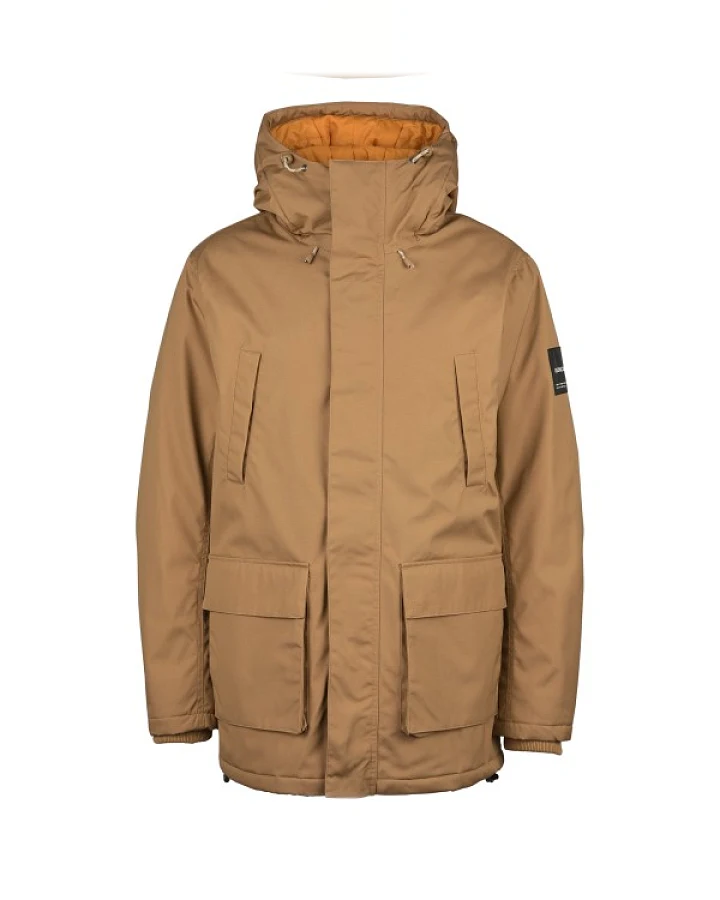 DEDICATED - Parka Jacket Stavanger - Parka Gr S beige/braun