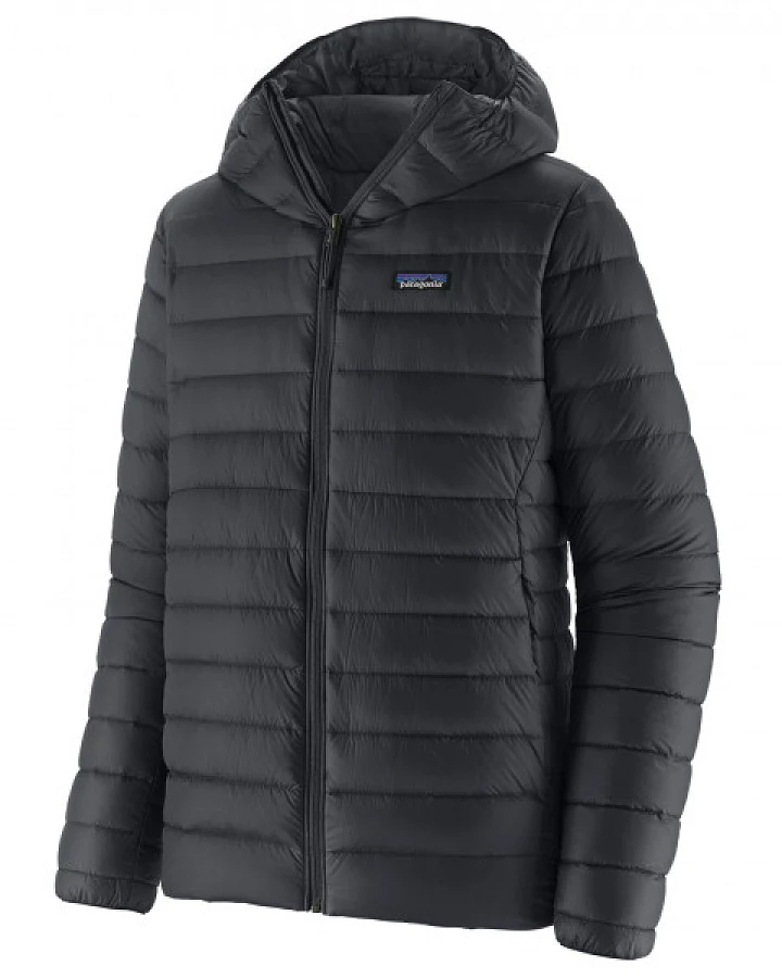 Patagonia - Down Sweater Hoody - Daunenjacke Gr XS schwarz/grau