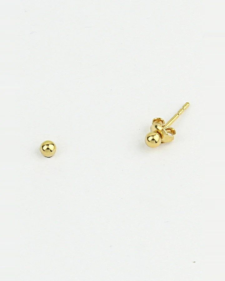 Ohrstecker Tiny Dot Gold