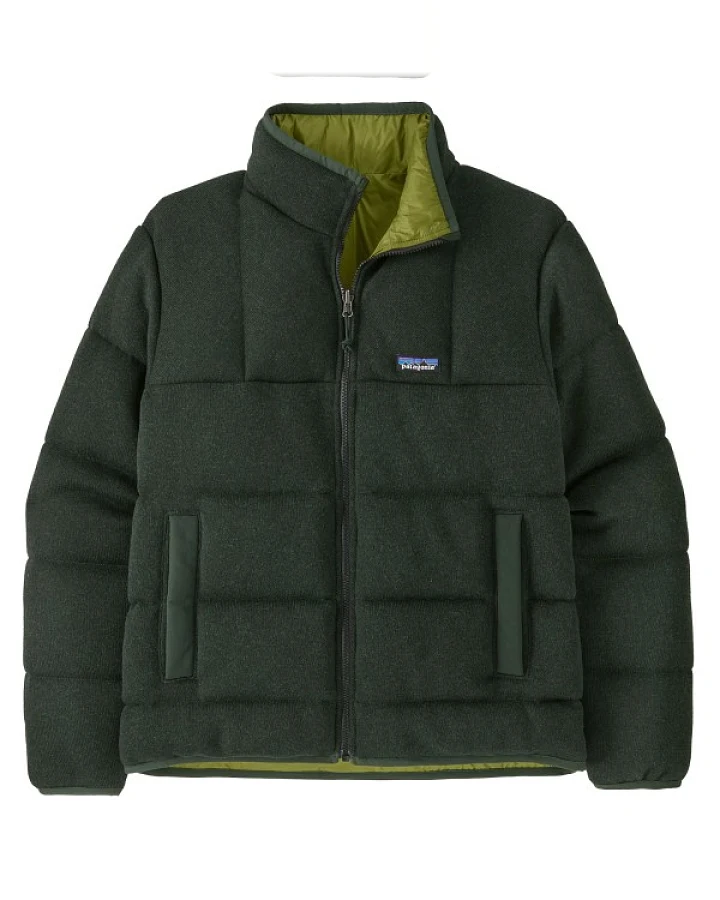 Patagonia - Reversible Down Better Sweater - Daunenjacke Gr S oliv