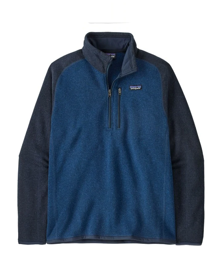 Patagonia - Better Sweater 1/4 Zip - Fleecepullover Gr S blau