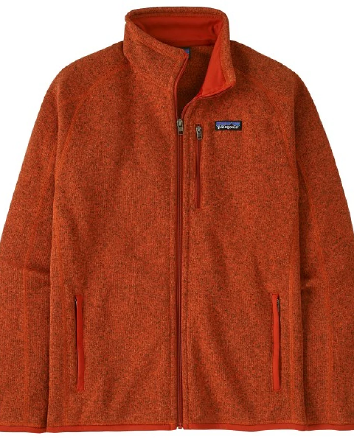 Patagonia - Better Sweater Jacket - Fleecejacke Gr M rot