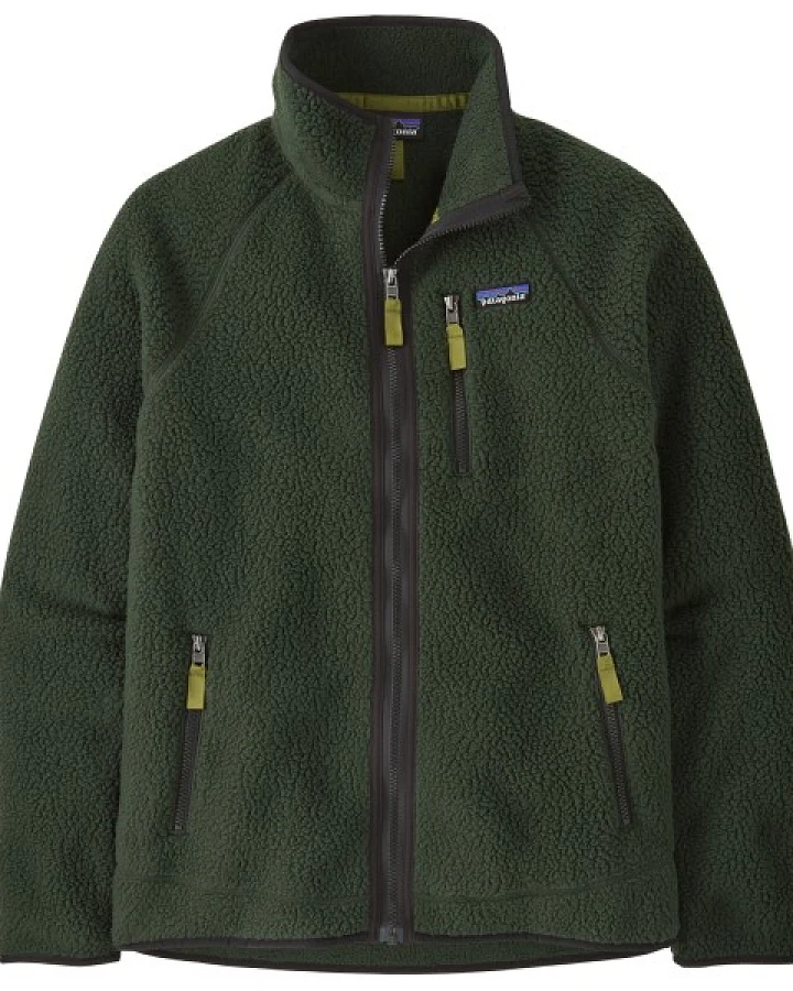 Patagonia - Retro Pile Jacket - Fleecejacke Gr XS oliv