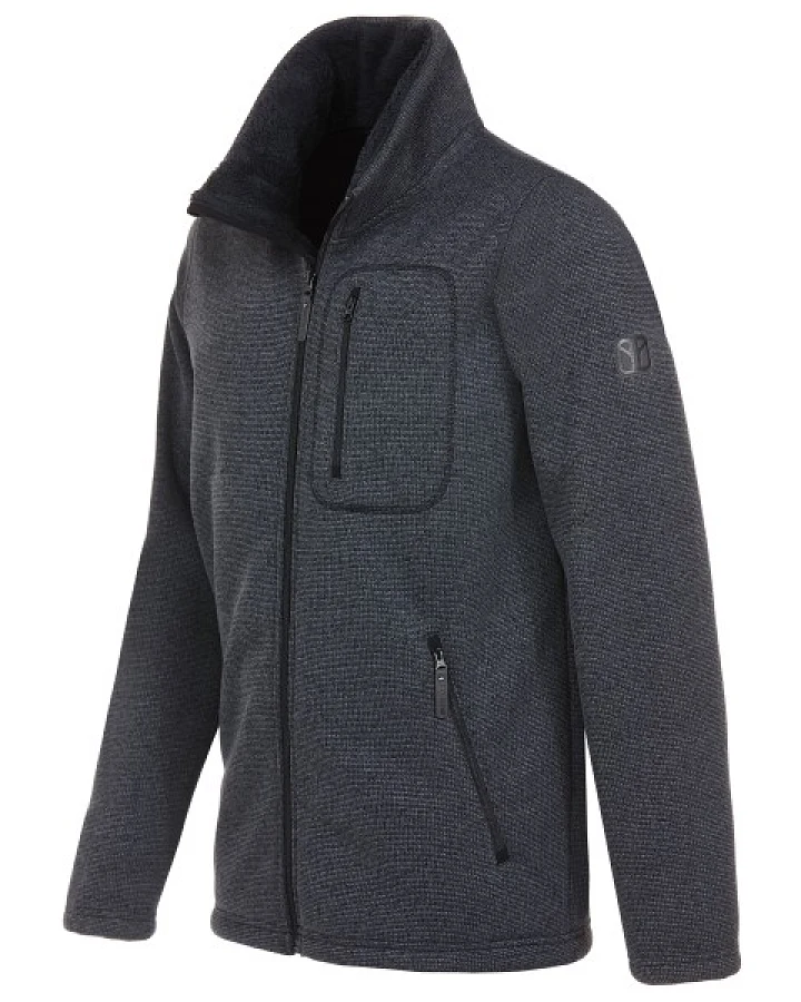 Elkline - Fat Chance - Fleecejacke Gr S grau