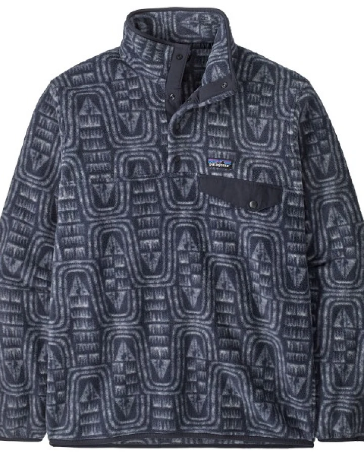 Patagonia - Lightweight Synch Snap-T P/O - Fleecepullover Gr S blau