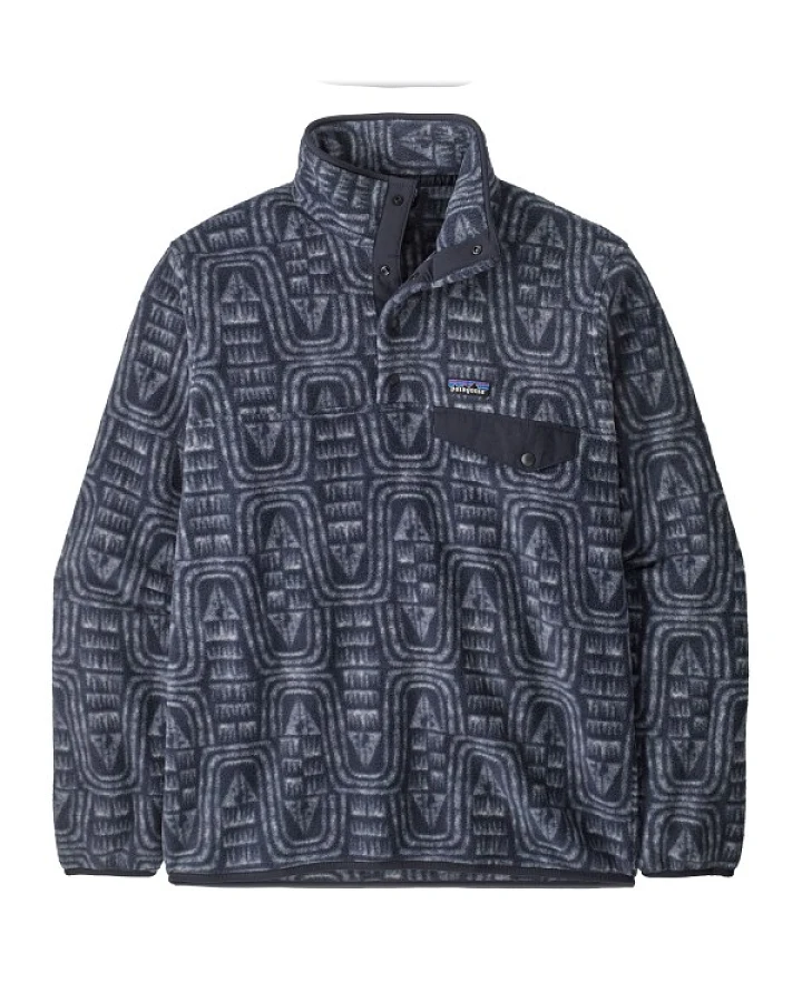 Patagonia - Lightweight Synch Snap-T P/O - Fleecepullover Gr S blau
