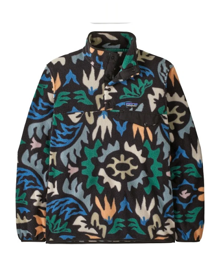 Patagonia - Lightweight Synch Snap-T P/O - Fleecepullover Gr XS schwarz
