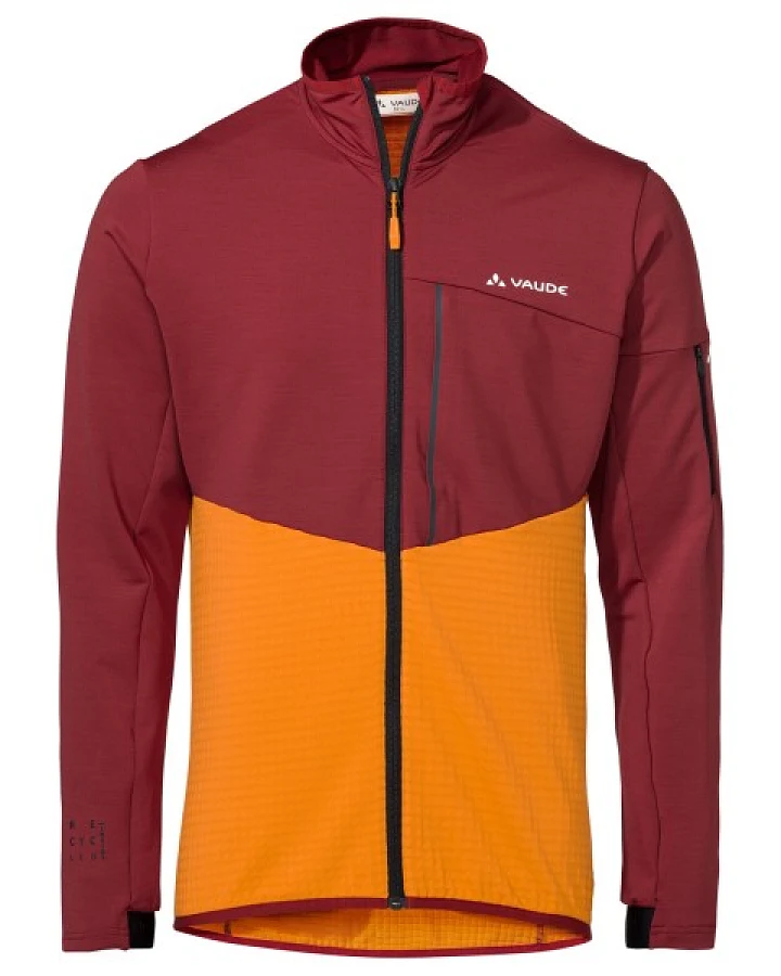 Vaude - Scopi Fleece Jacket - Fleecejacke Gr L rot