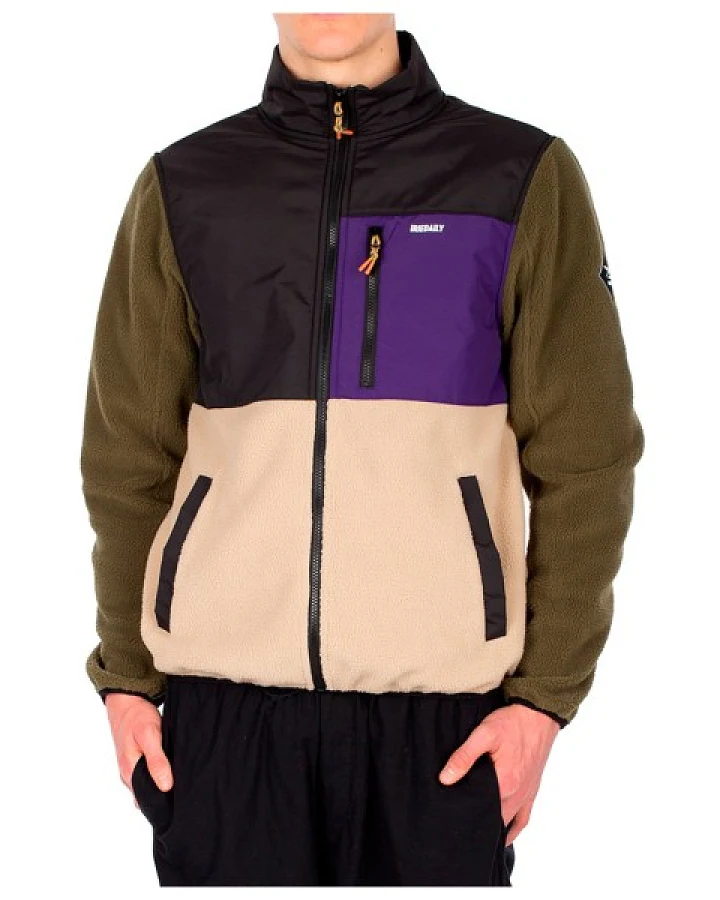 Iriedaily - Auf Deck Fleece Jacket - Fleecejacke Gr XXL schwarz