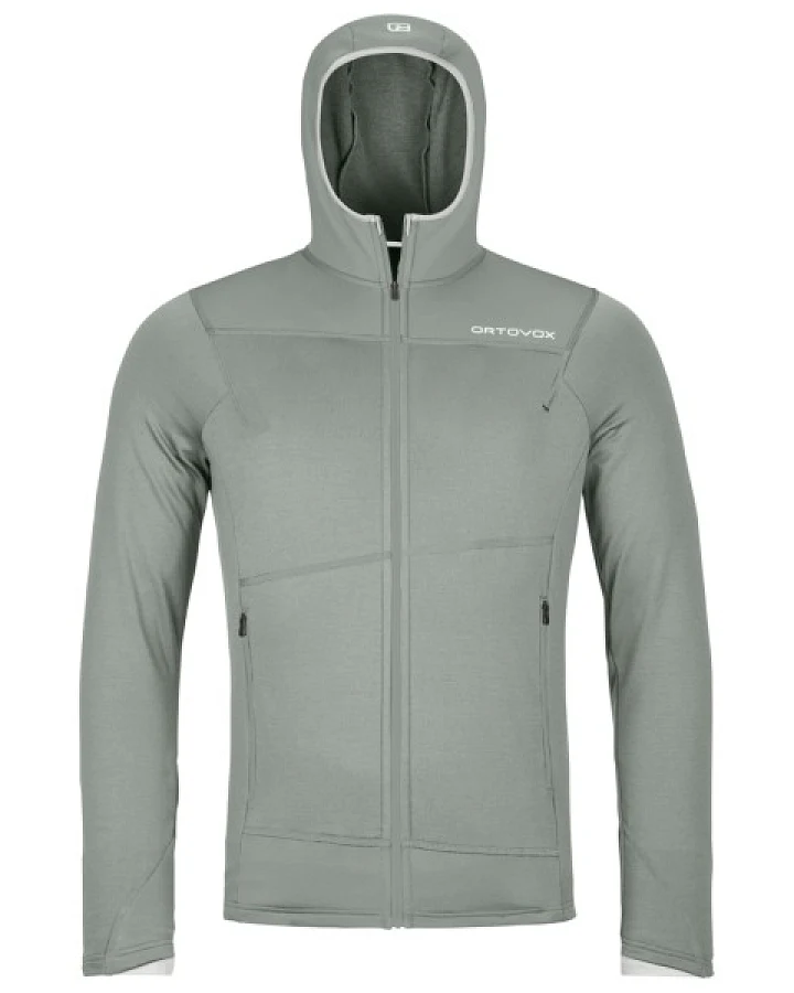 Ortovox - Fleece Light Hoody - Fleecejacke Gr M grau