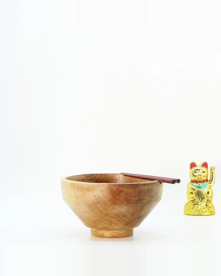 nest-gestaltung Buddha Bowl aus heimischem Walnussholz