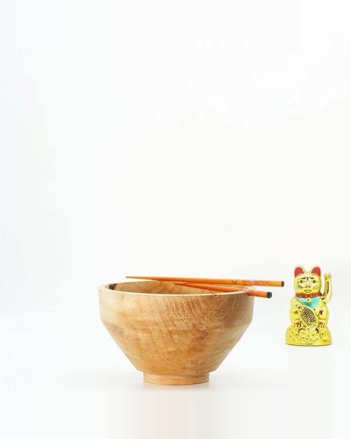 nest-gestaltung Buddha Bowl aus heimischem Birnenholz