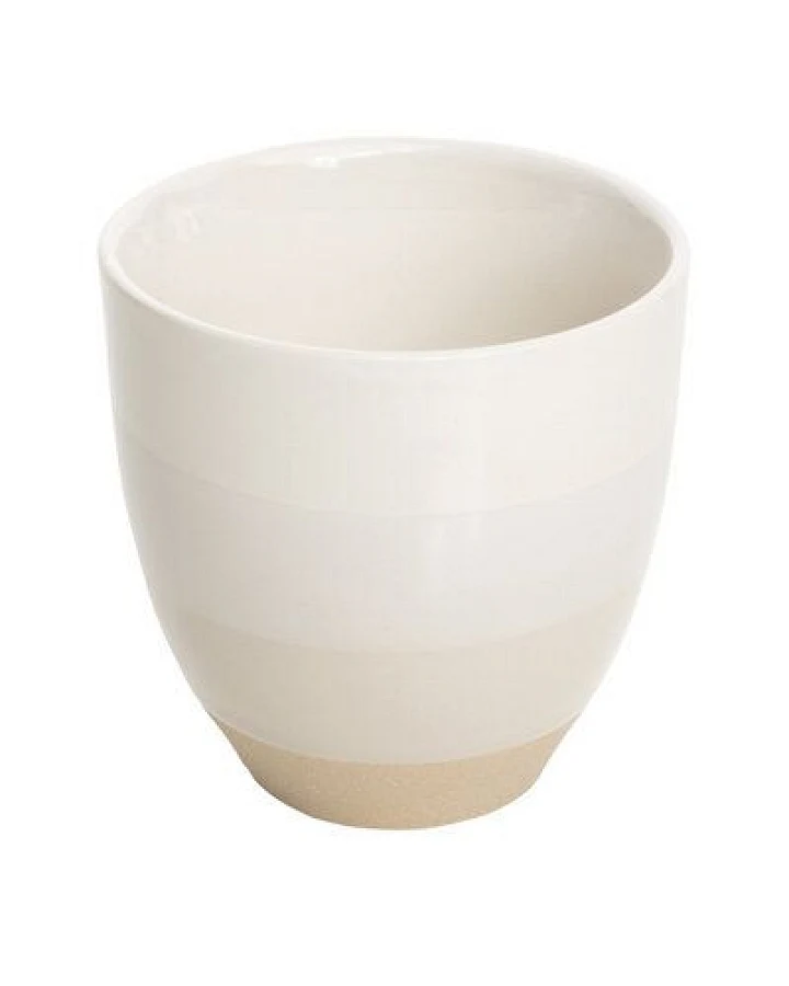 TRANQUILLO Becher Stripes, verschiedene Farben, 200 ml