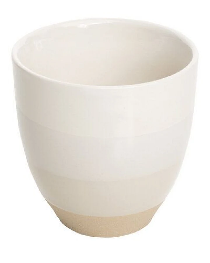 TRANQUILLO Becher Stripes, verschiedene Farben, 200 ml