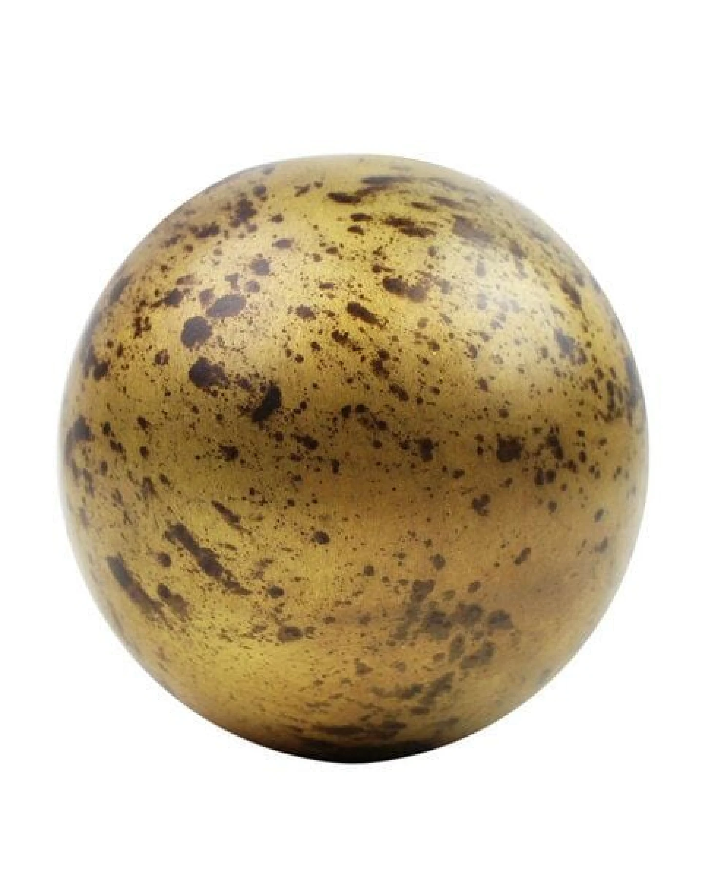 Mitienda Shop Windlicht aus Metall Fireball gold/ bronze – Ansicht 3