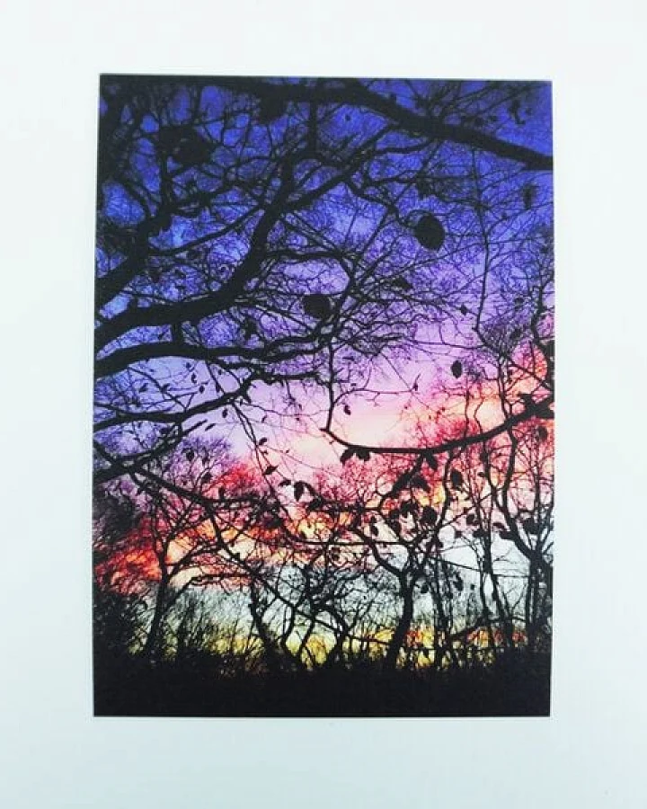 Burst Postkarten/ Geschenkkarten/ Fotokarten (gedruckt auf Naturpapier)