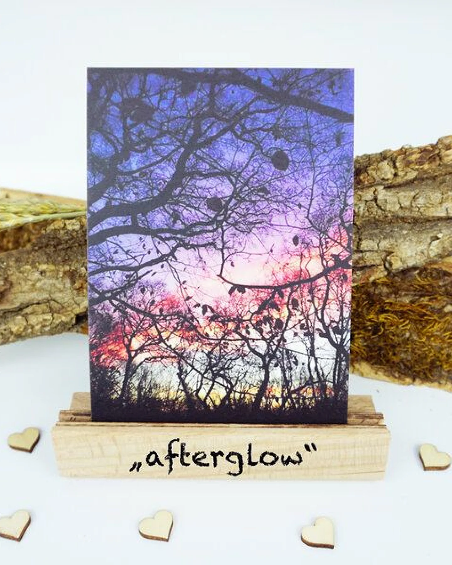 Burst Postkarten/ Geschenkkarten/ Fotokarten (gedruckt auf Naturpapier) – Ansicht 2