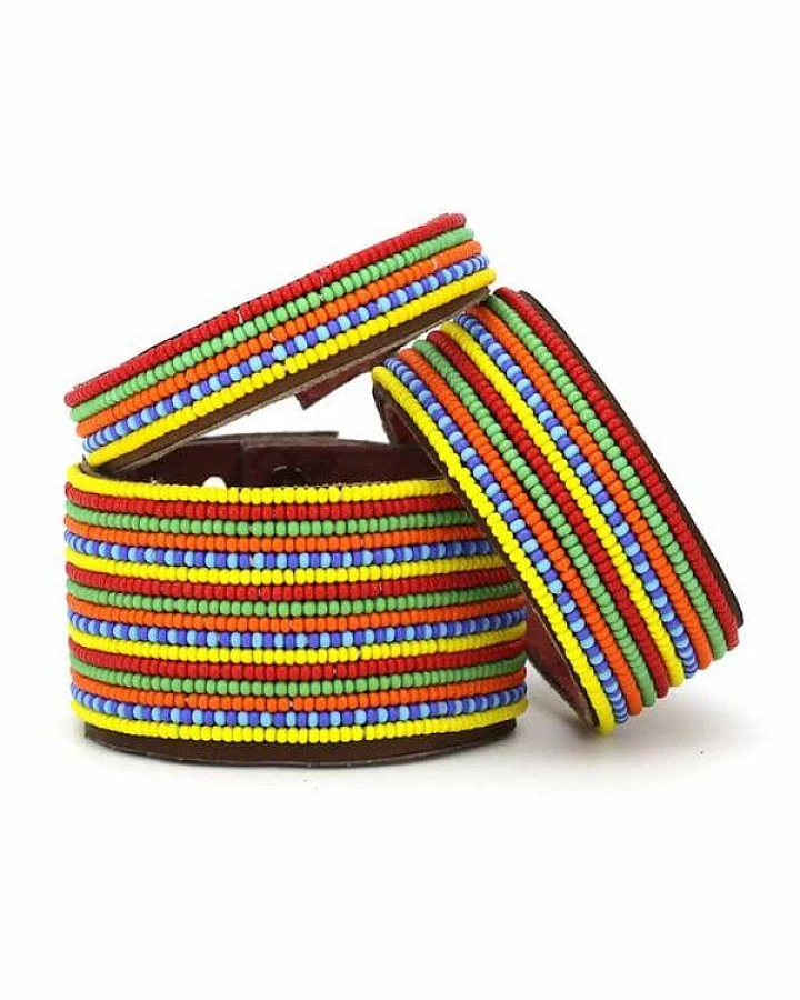 Swahili Coast Perlenarmband & Armreif - STRIPES - S/M/L
