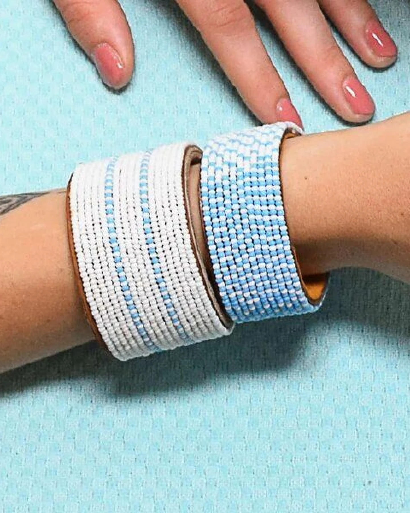 Swahili Coast Perlenarmband & Armreif - OMBRE - S/M/L – Ansicht 3