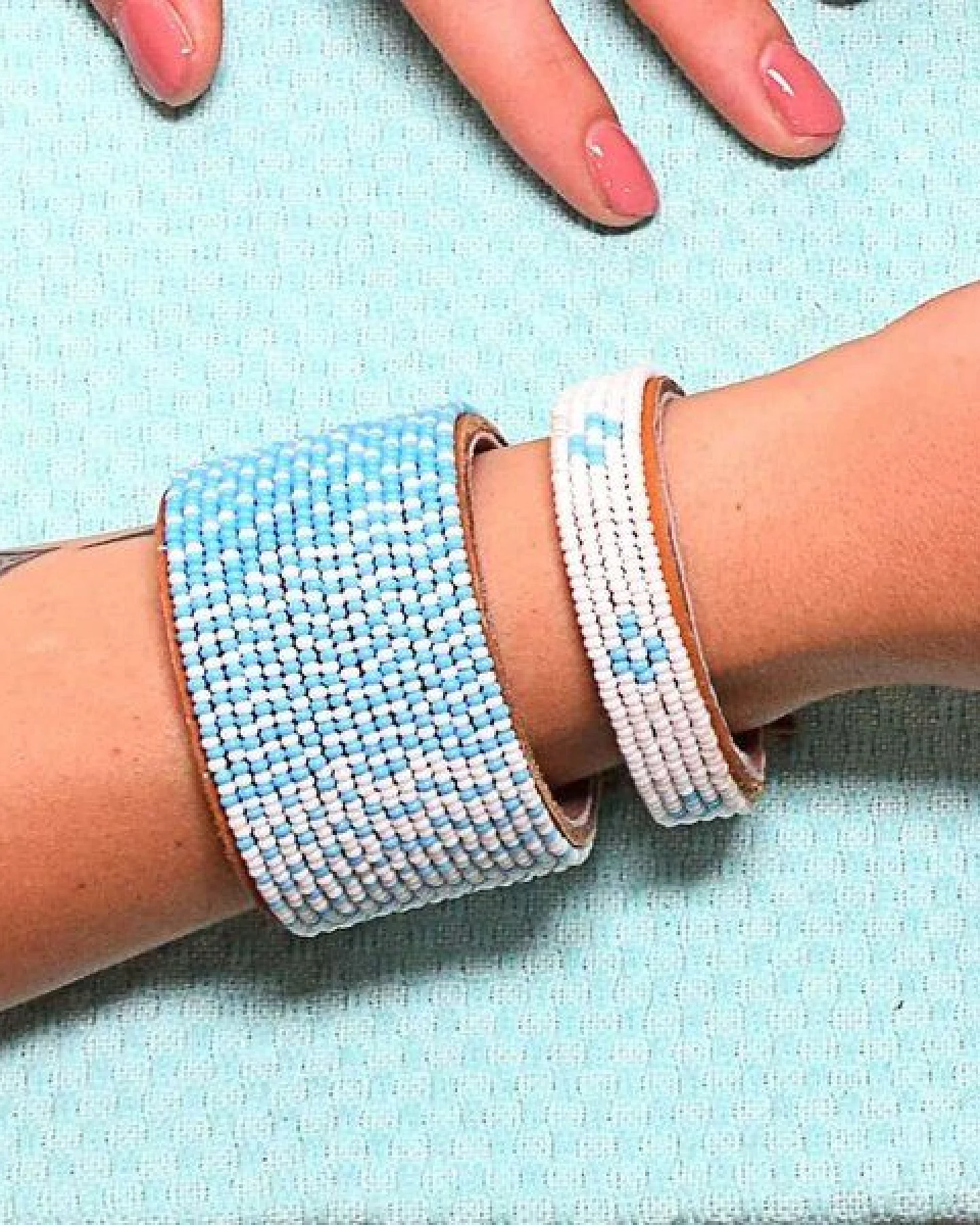 Swahili Coast Perlenarmband & Armreif - OMBRE - S/M/L – Ansicht 3