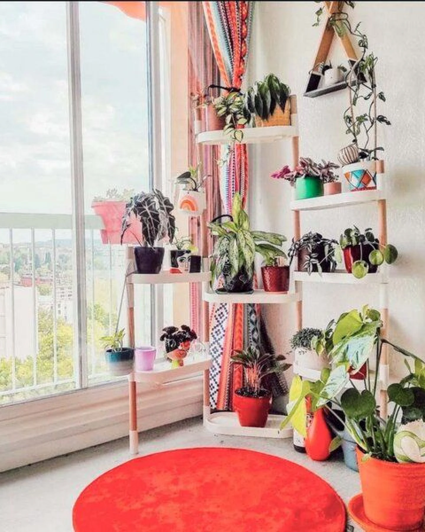 CitySens Blumenregal mit 8 Ablagen – Ansicht 3