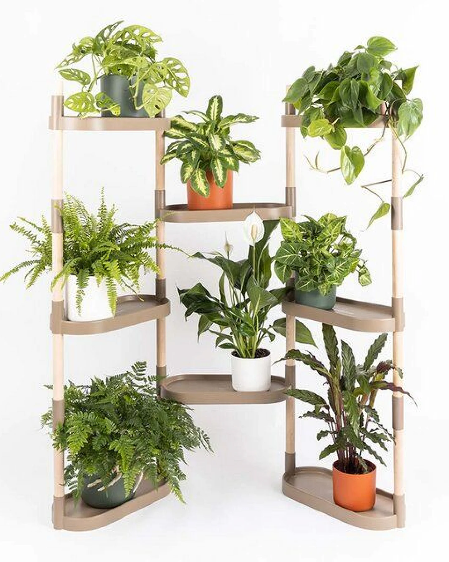 CitySens Blumenregal mit 8 Ablagen – Ansicht 2