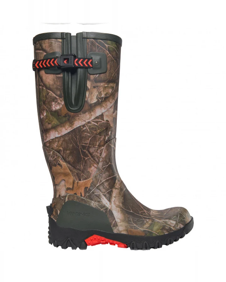 Viking - Trophy Camo High - Gummistiefel Gr 38 braun