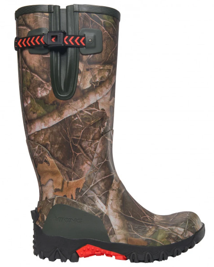 Viking - Trophy Camo High - Gummistiefel Gr 38 braun