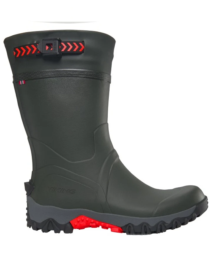 Viking - Trophy Mid - Gummistiefel Gr 39 grau