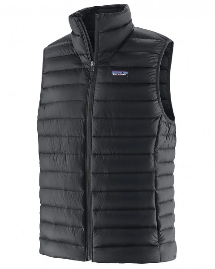 Patagonia - Down Sweater Vest - Daunenweste Gr XS schwarz/grau