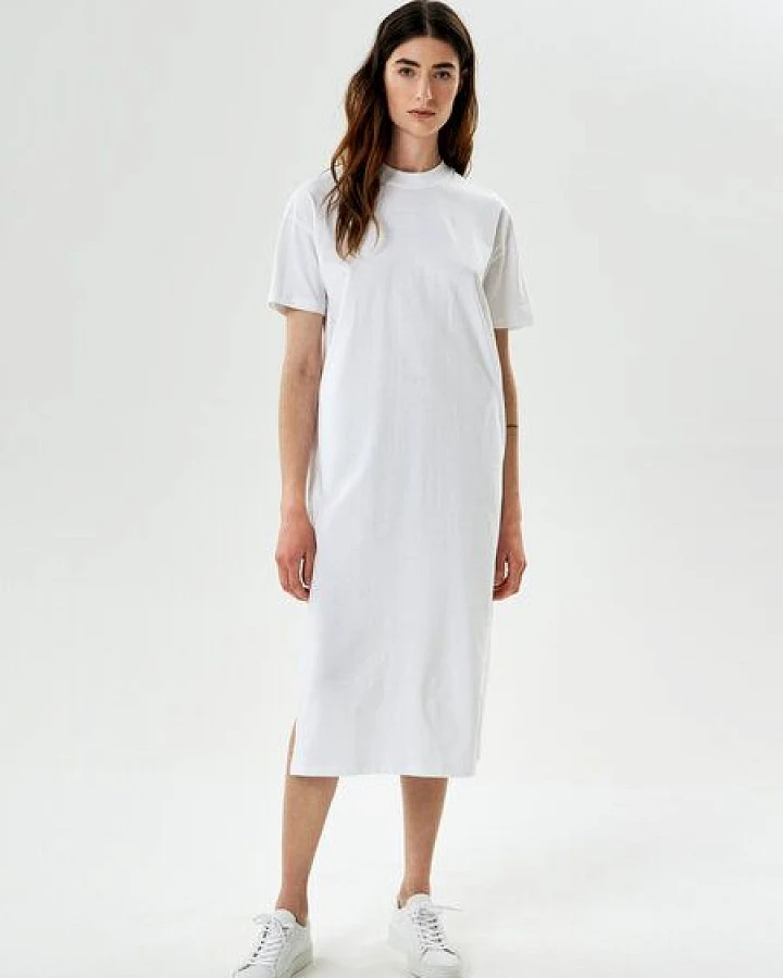 NINE TO FIVE #gado - sportliches Oversize T-Shirtkleid aus Bio-Baumwolle