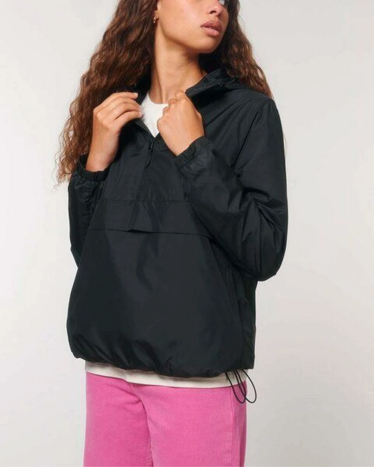 YTWOO Unisex Windbreaker aus recyceltem PET, leichte Überziehjacke, Outdoor Jacke – Ansicht 4