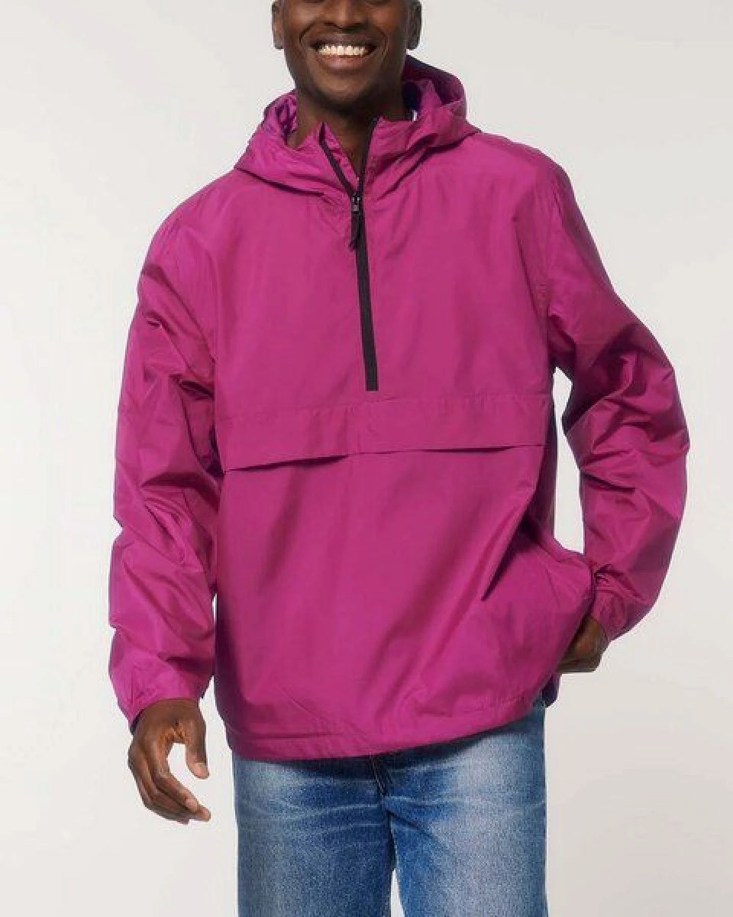 YTWOO Unisex Windbreaker aus recyceltem PET, leichte Überziehjacke, Outdoor Jacke – Ansicht 4