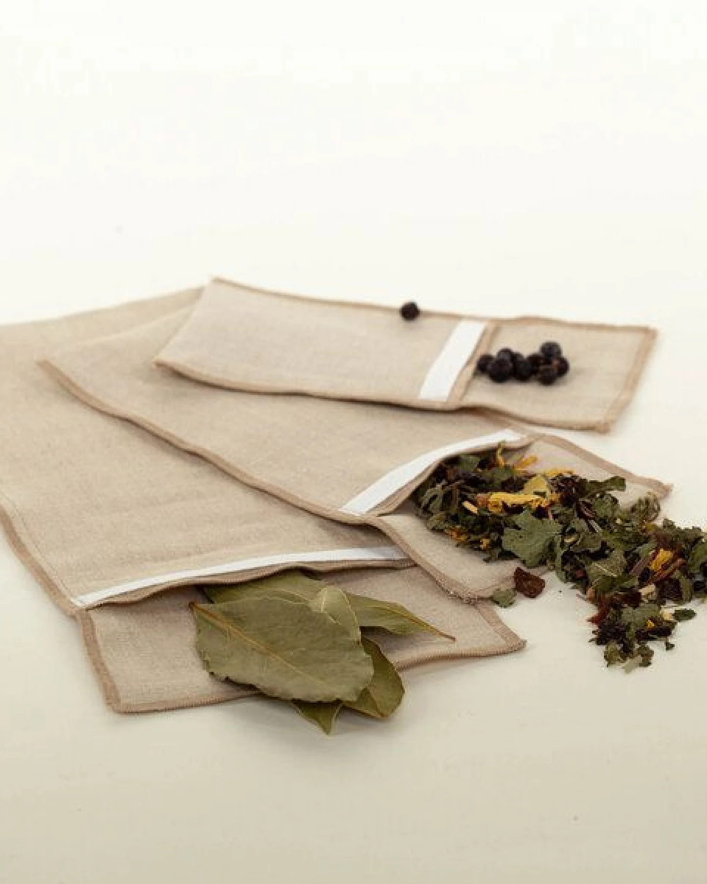nahtur-design Teefilter aus 100% Bioleinen, Dauerfilter – Ansicht 2