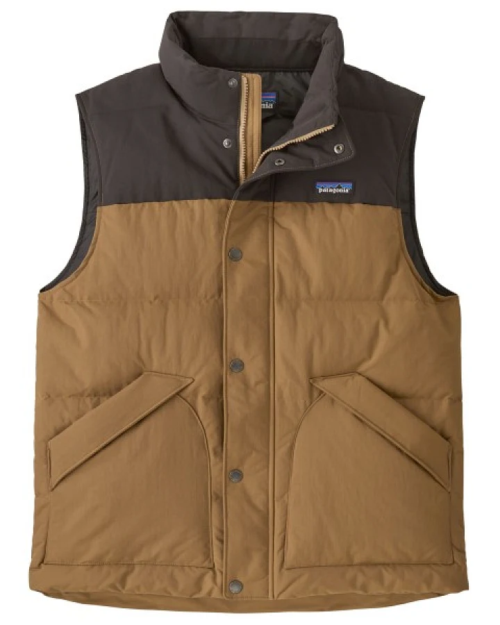 Patagonia - Downdrift Vest - Daunenweste Gr XS braun
