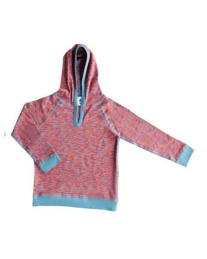 Leela Cotton Baby/Kinder Kapuzenshirt Bio-Baumwolle