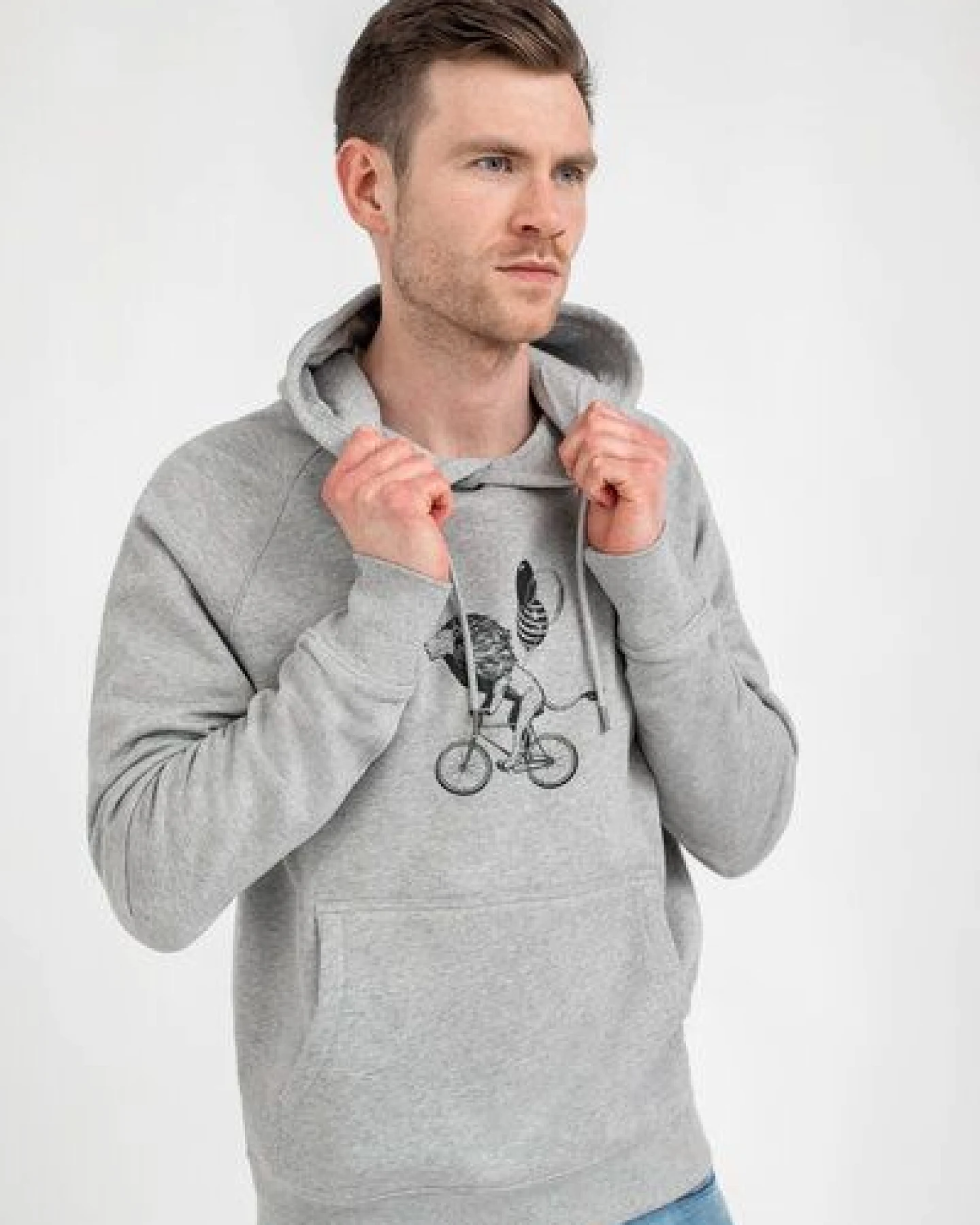 Brandless Basic Bio Hoody (men) Lion King – Ansicht 2