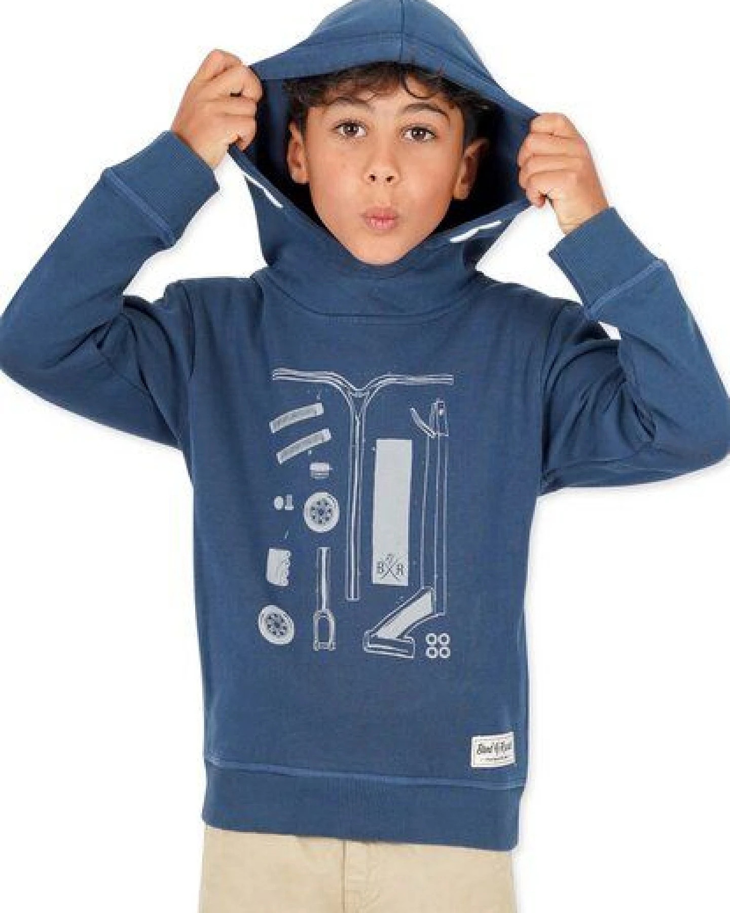 Band of Rascals Scooter Parts Hooded – Ansicht 2