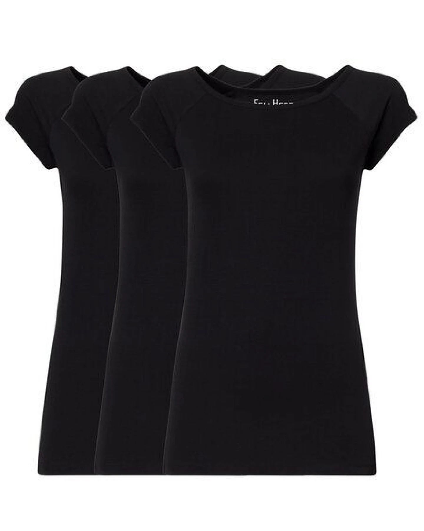 FellHerz 3er Pack Damen T-Shirt – Ansicht 2